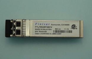 Finisar 8G多模雙纖SFP+光纖模塊FTLF8528P3BCV的技術優勢與應用場景